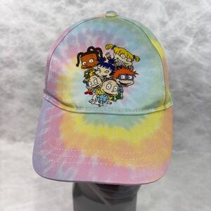 Nickelodeon Rugrats Tie-Dye Pastel Cartoon Baseball Cap One Size